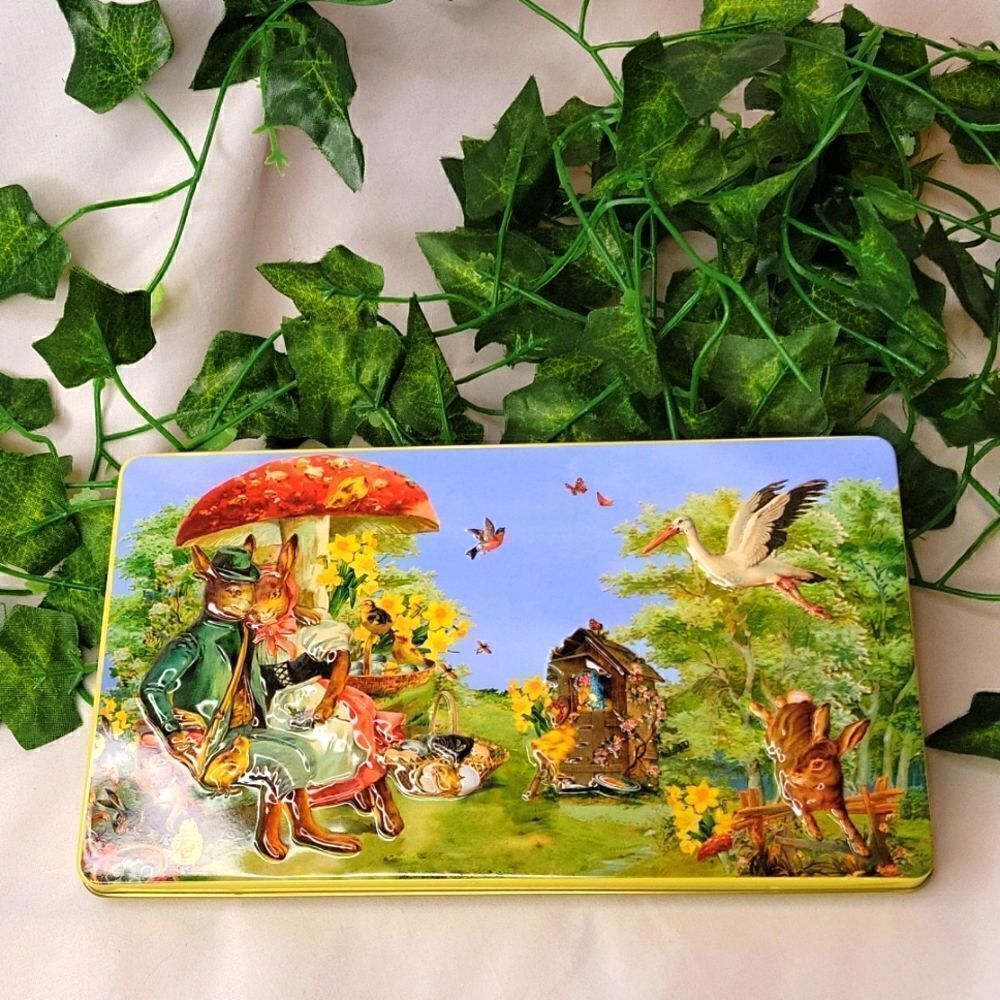 Confiserie Heidel. Collectors Tin. Made in Germany. EUC